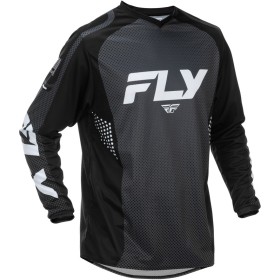 Maillot FLY RACING F-16 - noir/blanc