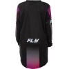 Maillot enfant FLY RACING F-16 - noir/rouge/violet