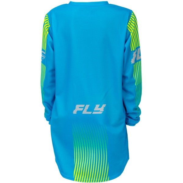 Maillot enfant FLY RACING F-16 - bleu/jaune