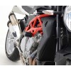 Tampons de protection R&G RACING Aero noir MV Agusta Brutale 1090
