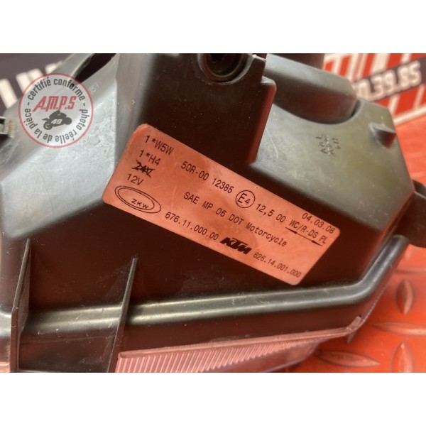 Optique de phare avant 