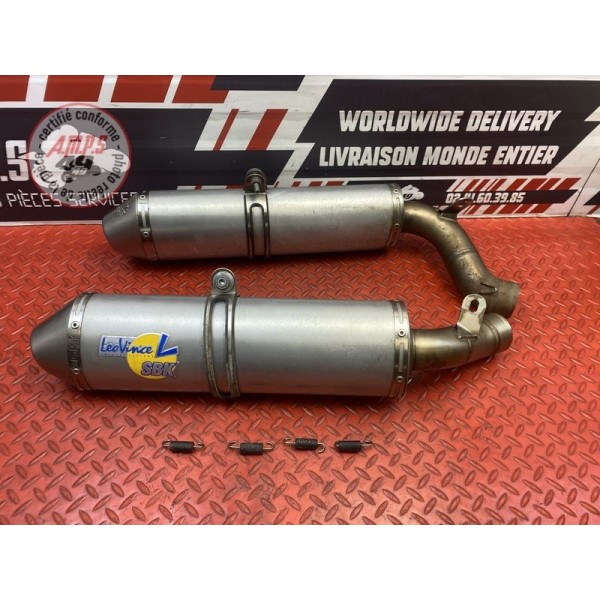 Paire de silencieux d'échappement LeoVince 