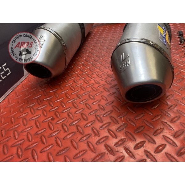 Paire de silencieux d'échappement LeoVince 