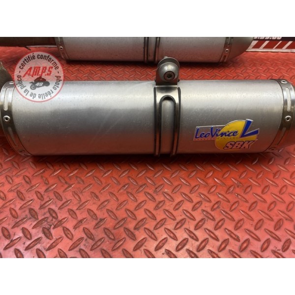 Paire de silencieux d'échappement LeoVince 