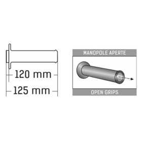 Revêtements DOMINO A250 Road Racing Dual Compound sans gauffrage