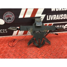 Support plaque avec clignotant ar 