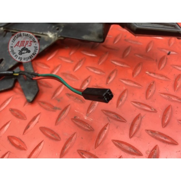 Support plaque avec clignotant ar 