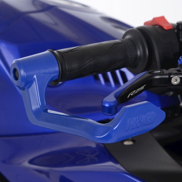 Protection de levier de frein R&G RACING nylon bleu - universel (13-21mm)