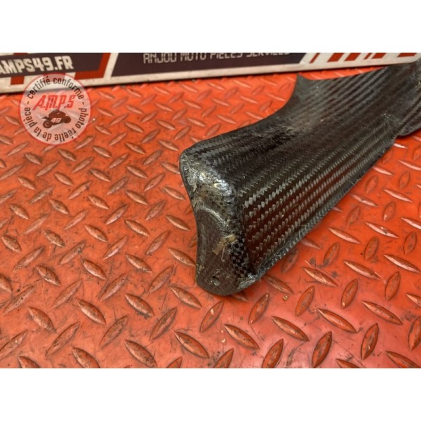 Cache interieur de tete de fourche droit Carbone 