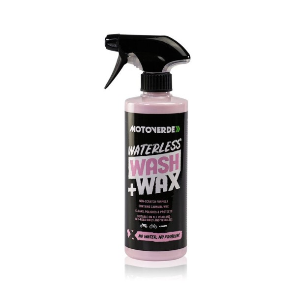 Nettoyant Waterless Wash & Wax MOTOVERDE 500ml
