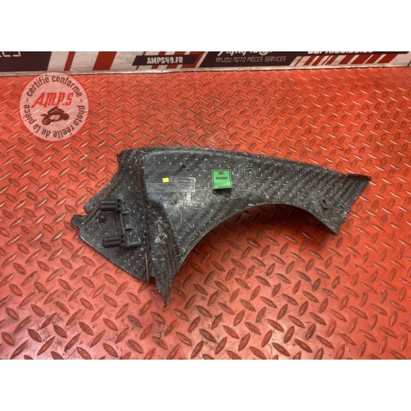 Cache carbone interieur de tete de fourche gauche 