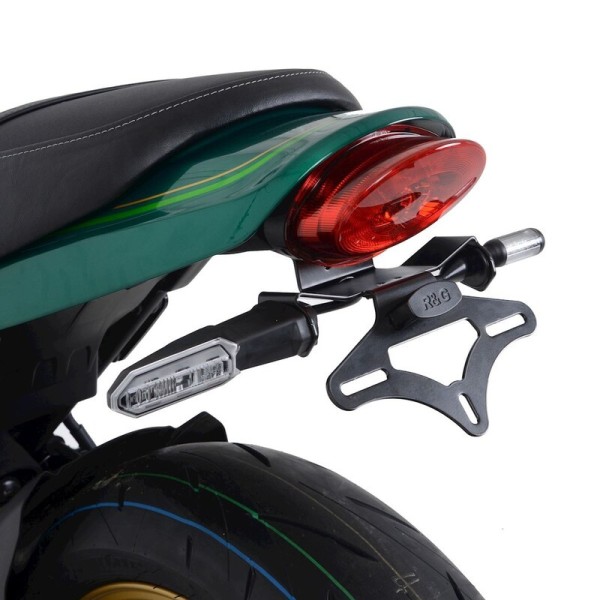 Support de plaque R&G RACING - noir Kawasaki Z650RS