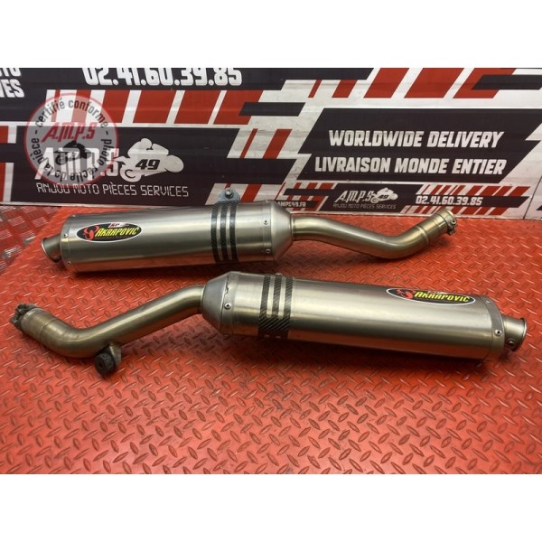 Paire de silencieux Akrapovic 
