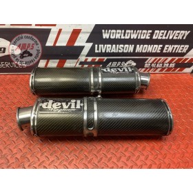 Paire de silencieux Devil Magnum 