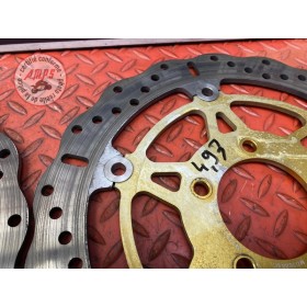 Paire de disque de frein avant EBC Suzuki SV 1000 N 2003 à 2007 