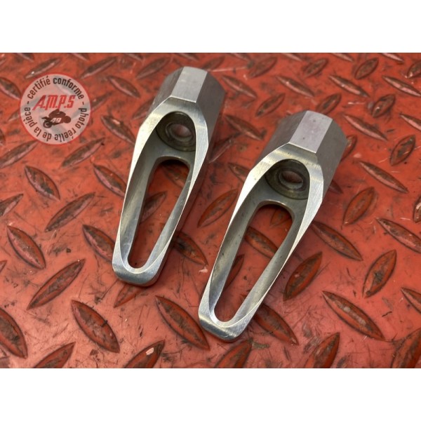 Paire de repose pied arrière TopBlock Suzuki SV 1000 N 2003 à 2007 