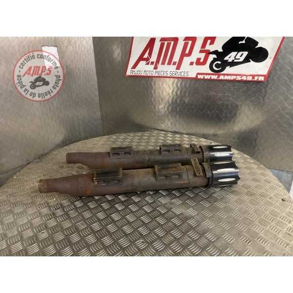 Paire de silencieux d'échappement custom 