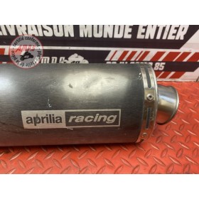 Silencieux gauche Aprilia Racing 