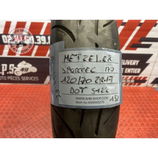 Pneu Metzeler Sportec 120-70ZR17 DOT5122 15% 