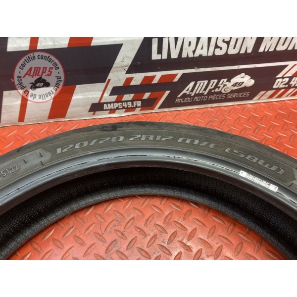 Pneu Metzeler Sportec 120-70ZR17 DOT5122 15% 