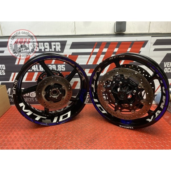 Paire de jantes Yamaha 1000 MT10 2016 à 2020 