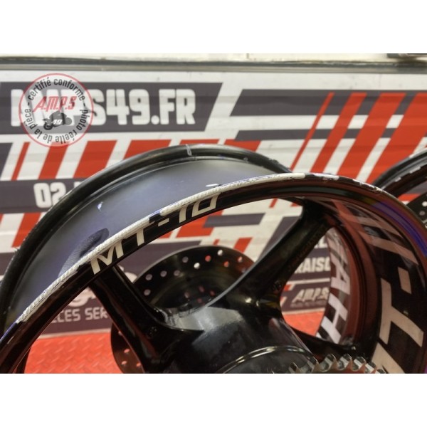 Paire de jantes Yamaha 1000 MT10 2016 à 2020 