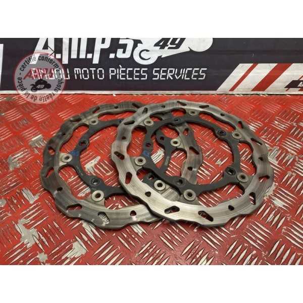 Paire de disque de frein avant Galfer Kawasaki Z900 2017 à 2019 