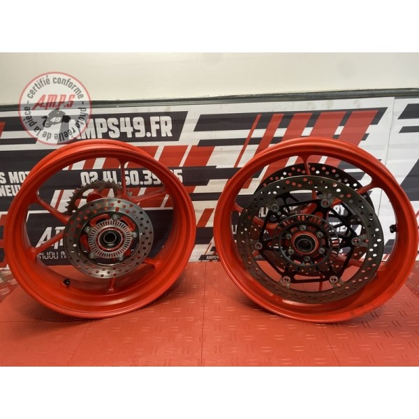 Paire de jantes Aprilia Tuono V4 1100 RR 2015 à 2020 