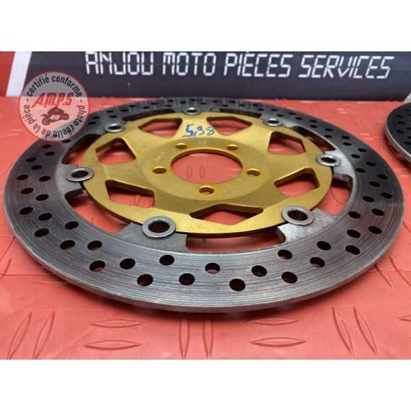 Paire de disque de frein avant 