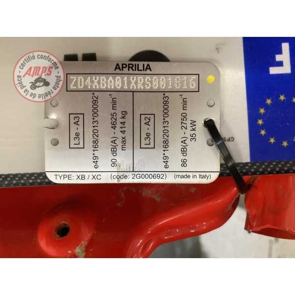 Cadre avec carte grise Aprilia TUAREG 660 de 2022 à 2026 