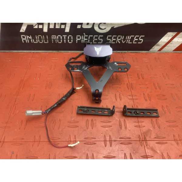 Support de plaque avec eclairage Yamaha MT07 ABS 2018 à 2020 