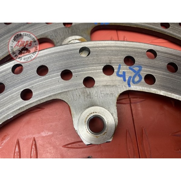 Paire de disque de frein avant BMW K1200 S 2005 à 2008 