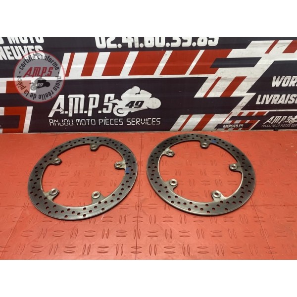 Paire de disque de frein avant BMW K1200 S 2005 à 2008 
