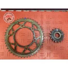 Kit pignon couronne Yamaha MT-09 Tracer 2015 à 2017 