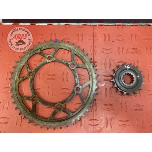 Kit pignon couronne Yamaha MT-09 Tracer 2015 à 2017 