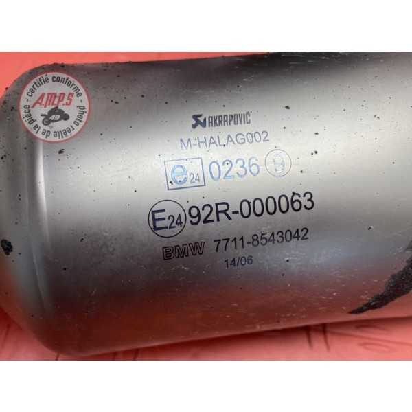 Silencieux Akrapovic BMW R1200 RT 2014 à 2018 
