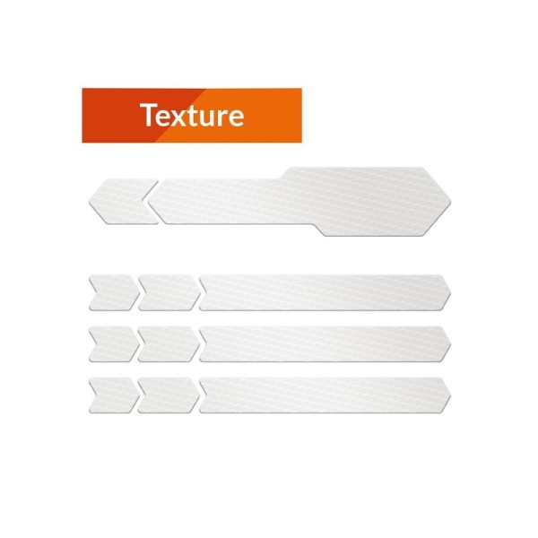 Kit protection adhésive ALGIS Texture - transparent