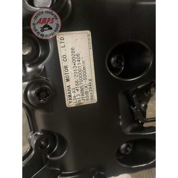 Cadre avec carte grise Yamaha MT-09 Tracer GT 2018 à 2020 