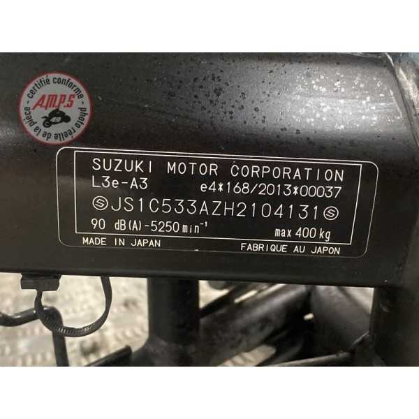 Cadre avec carte grise Suzuki GSX-S 750 2017 à 2021 