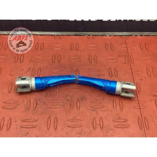 Paire de repose pied pilote adaptable Suzuki GSR 750 2011 à 2016