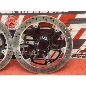 Paire de disque de frein avant Honda CBR 1100 XX Super Blackbird 1997 à 1998 
