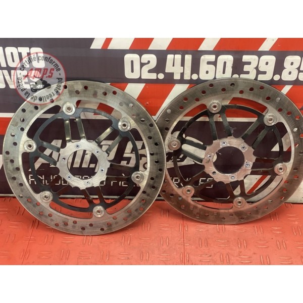 Paire de disque de frein avant Honda CBR 1100 XX Super Blackbird 1997 à 1998 