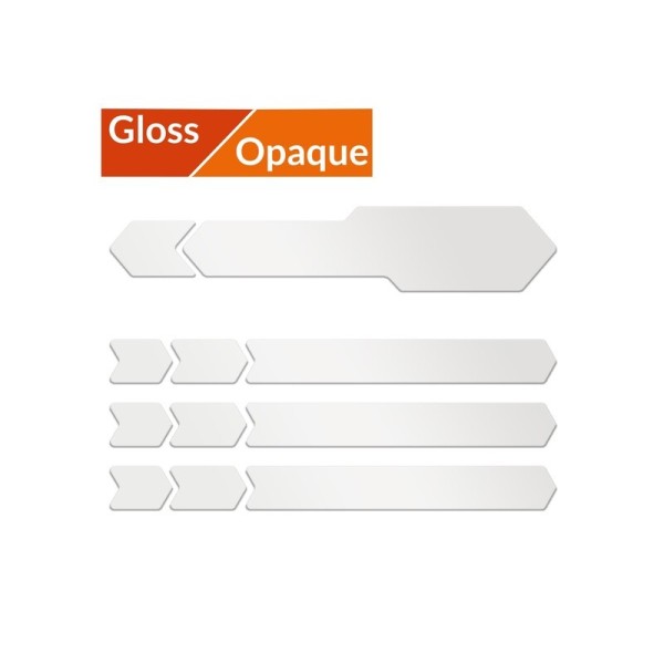 Kit protection adhésive pour protection de chaîne ALGIS Gloss - transparent
