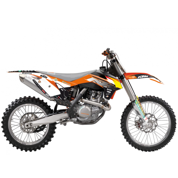 Kit déco BLACKBIRD Replica Trophy 21 - KTM EXC/SX-SXF