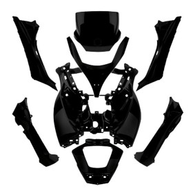 Carénage O PARTS noir mate - Piaggio MP3 125/250/300 (11-14) 400 (08-11) 500 (11-13)