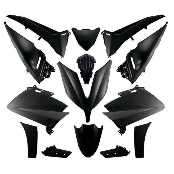 Carénage O PARTS noir brillant - Yamaha T-Max 530 (15-16)