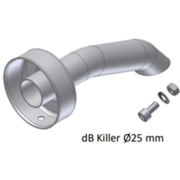 DB Killer MIVV pour silencieux X-Cone 105 D25 mm