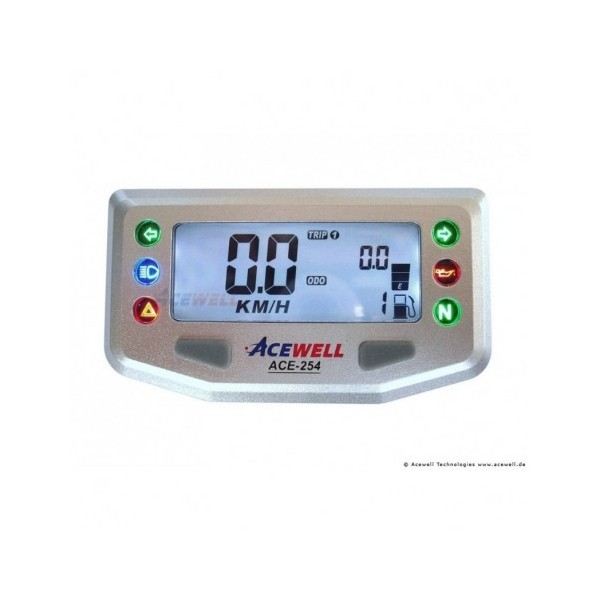 COMPTEUR DIGITAL ACEWELL MODELE 254 SILVER 