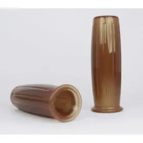 POIGNEES POSH MARRON CLAIR 1 pouce 25.4mm