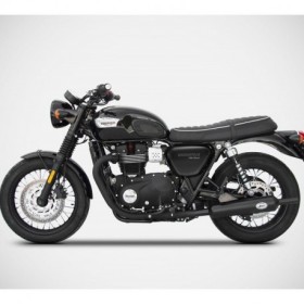 2 ECHAPPEMENTS SLIM VERSION RACING BONNEVILLE T120